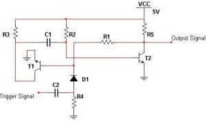 单稳态Multi-vibrator电路