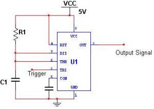 单稳态multi-vibrator电路