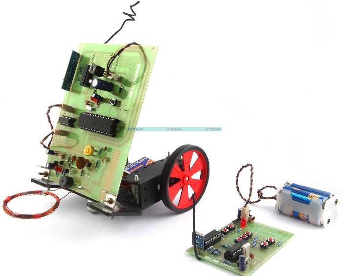 金属探测器机器人车辆项目套件