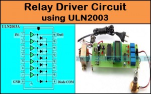继电器驱动电路使用ULN2003的特色图像