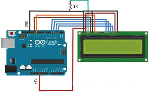 LCD接口Arduino模块