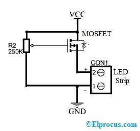 IRFZ44N MOSFET调光电路