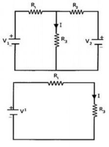 米尔曼定理实验电路