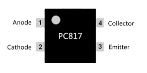 PC817 IC引脚图