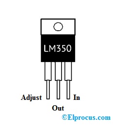 LM350引脚配置