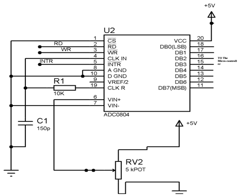 ADC0804电路